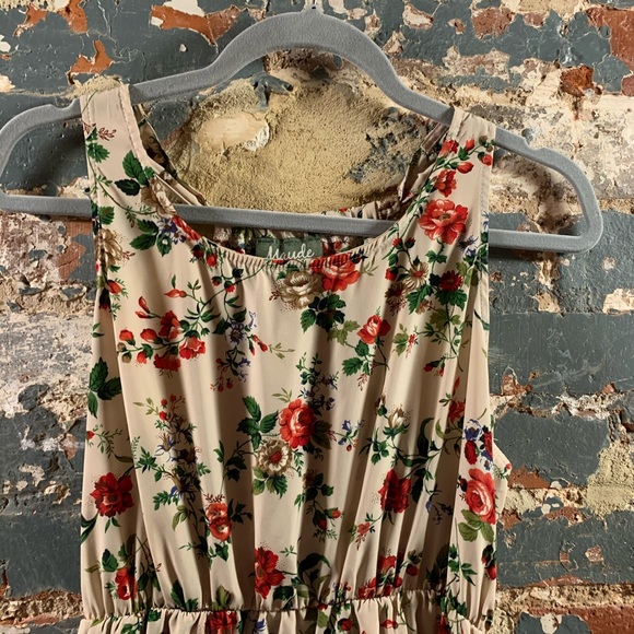 Strappy Summer Tank Floral Brunch Dress - Picture 2 of 6